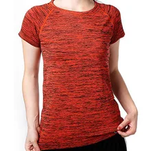 Костюм для йоги, Женская Спортивная футболка, тонкая одежда для бега, фитнеса, большая футболка для пота, вентиляция, быстрое высыхание