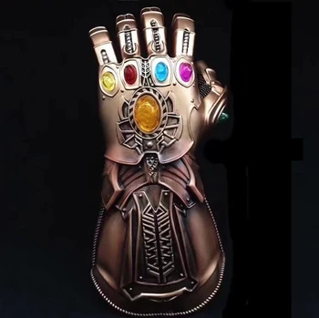 

4 War Gauntlet With LED PVC Gloves for Halloween Cosplay Movie Accessories Props Gift