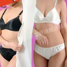 Шелк нижнее белье бюстгальтер комплект шелковое нижнее белье+ нижнее белье гладкий двойной шелк