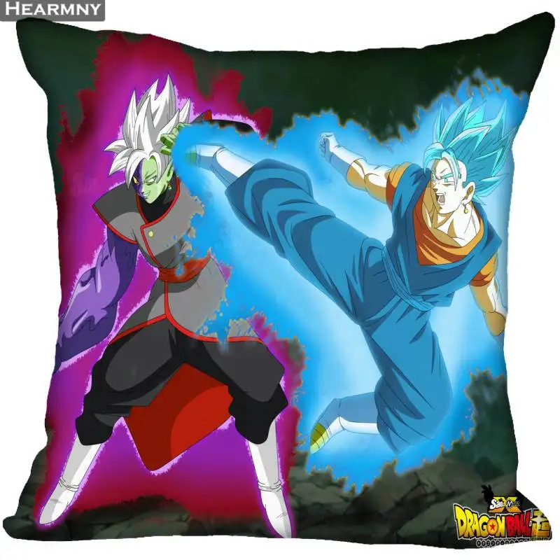 Декоративная Наволочка на заказ Dragon Ball Z квадратная Наволочка на молнии 35X35,40x40,45x45 см(одна сторона - Цвет: 18