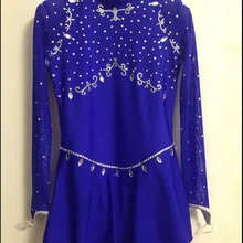 Г. платья для фигурного катания для девочек Модное Новое Брендовое платье Vogue для соревнования в фигурном катании по индивидуальному заказу DR3134