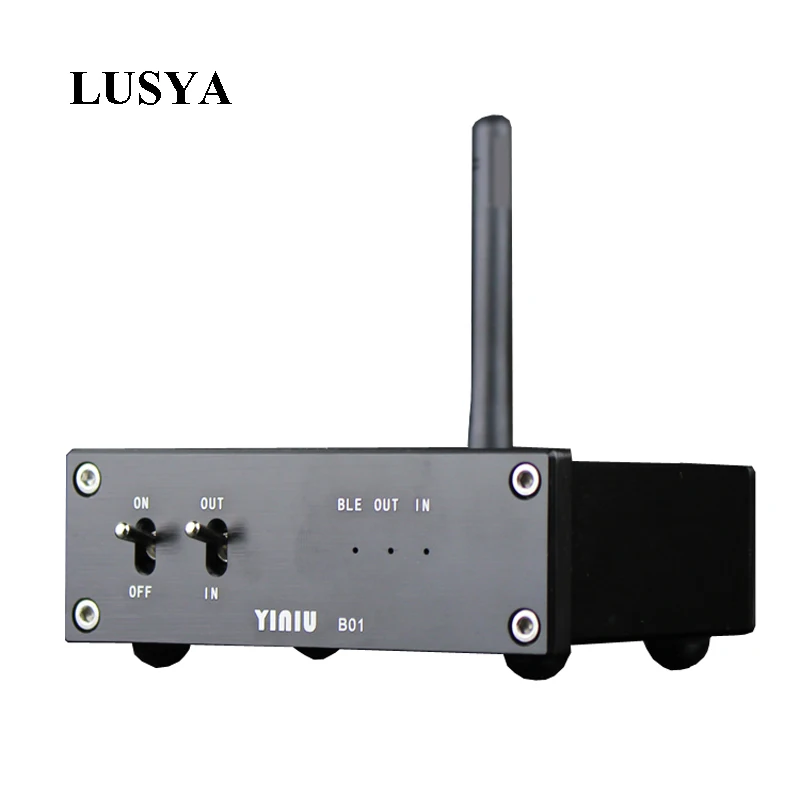 

Lusya CSR8675 Bluetooth 5.0 decoding audio Receiver ES9018k2m DAC APTX HD Coaxial Optical Digital Interface NE5532Op T0274