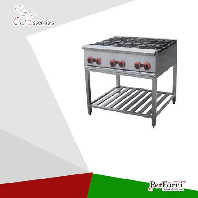Pkjg Gh6a Stainless Steel Gas Cooking Range With 6 Burners Stove Pkjg Gh6a Stainless Steel Gas Cooking Range With 6 Burners Stove