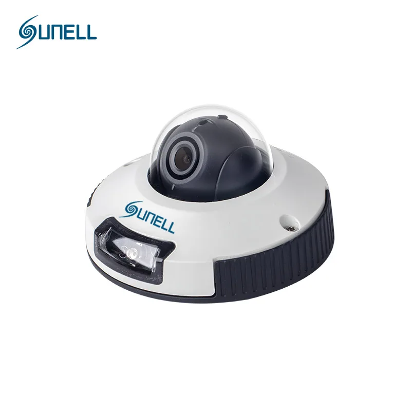 Sunell Mini Dome Camera, Vandal Proof Video IP Camera CCTV Surveillance
