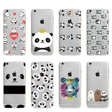 font b 2018 b font new style Fashion Cute Panda Soft TPU Silicone Case For