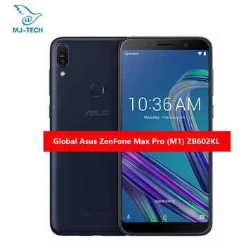 

Global Asus ZenFone Max Pro (M1) ZB602KL 3G 32GB SnapDragon 636 6' 18:9 FHD+ Face ID 5000mAh Battery Mobile Phone