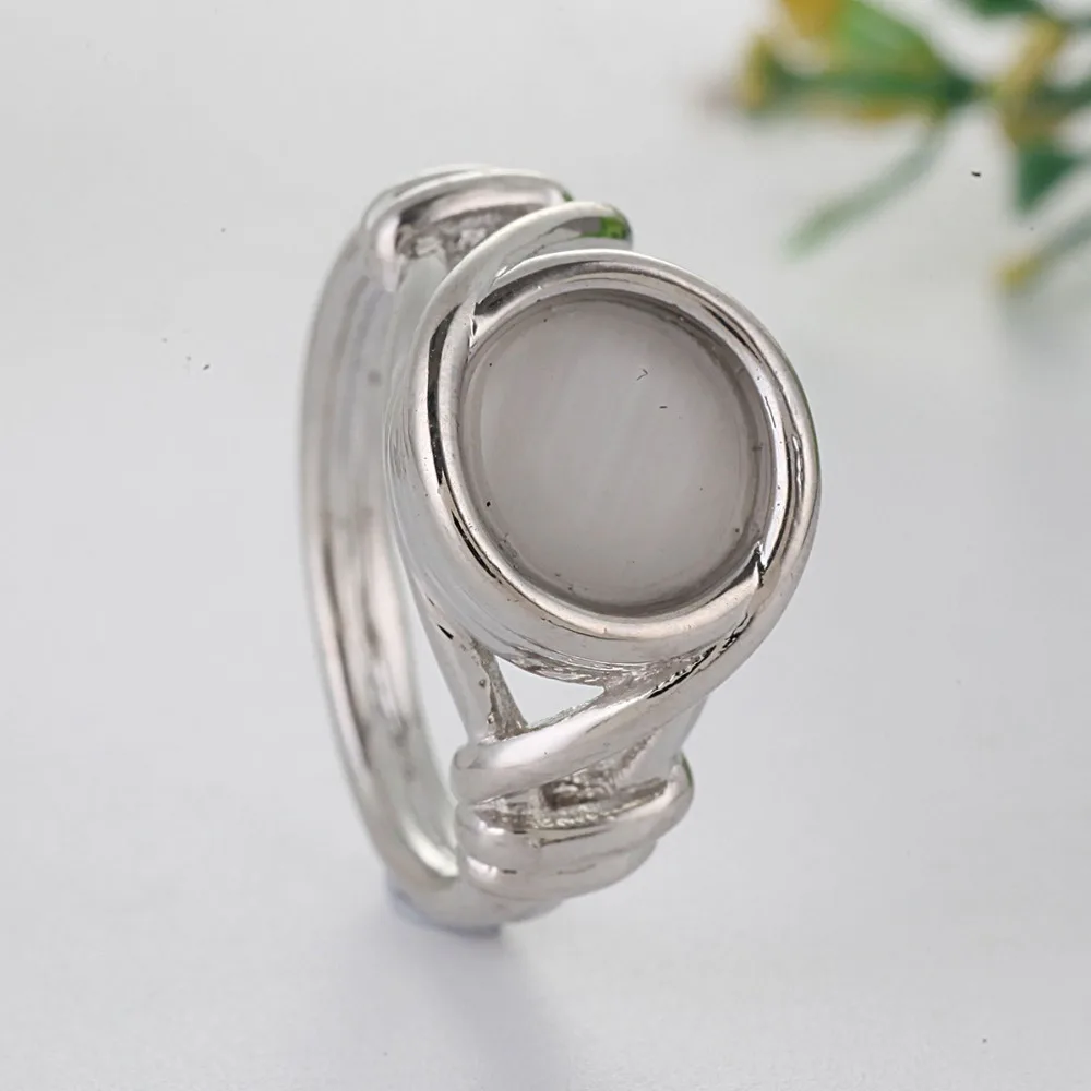 Moonstone Ring Engagement Wedding Rings for Women Jewelry Couple Love Ring Women Fashion Ring Accessories Anillos Mujer SSX755_1