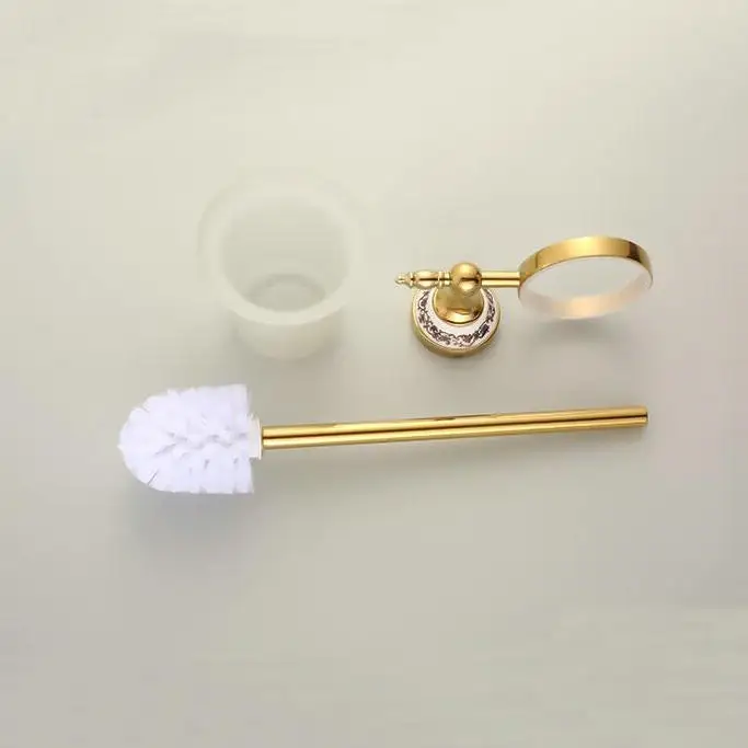 Держатель для туалетной щетки 2 цвета синий и белый цвет|toilet brush holder|gold toilet brushtoilet |