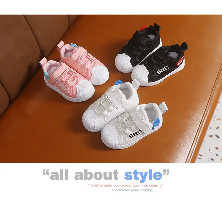 Детская обувь; Новинка 2019 года; весенние кроссовки для детей 1-3 лет; детская обувь с мягкой подошвой; дышащая обувь