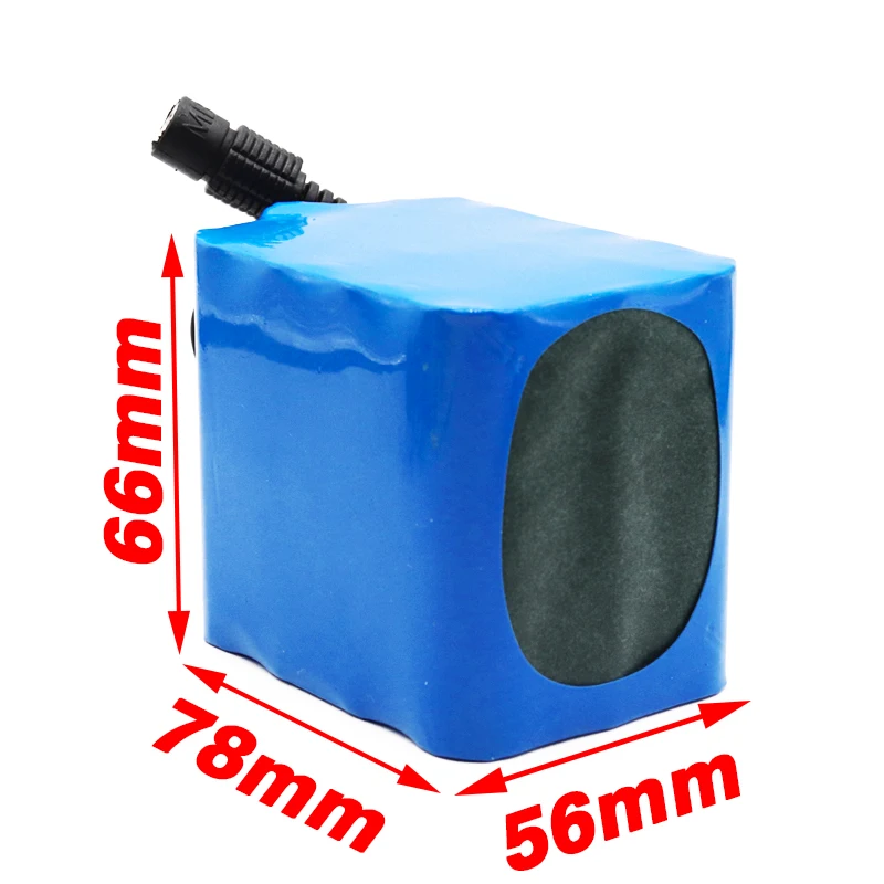 100% Новый оригинальный 12V 8AH 18650 ионно литиевая аккумуляторная батарея 12 6 v 8Ah литий