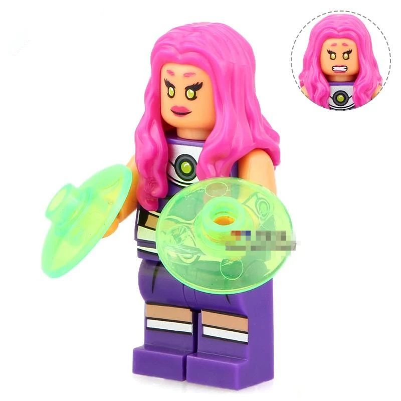 SingleSale STARFIRE KORIAND'R JOKERLAND отряд самоубийц бэтмен Супергерои Minifig собрать