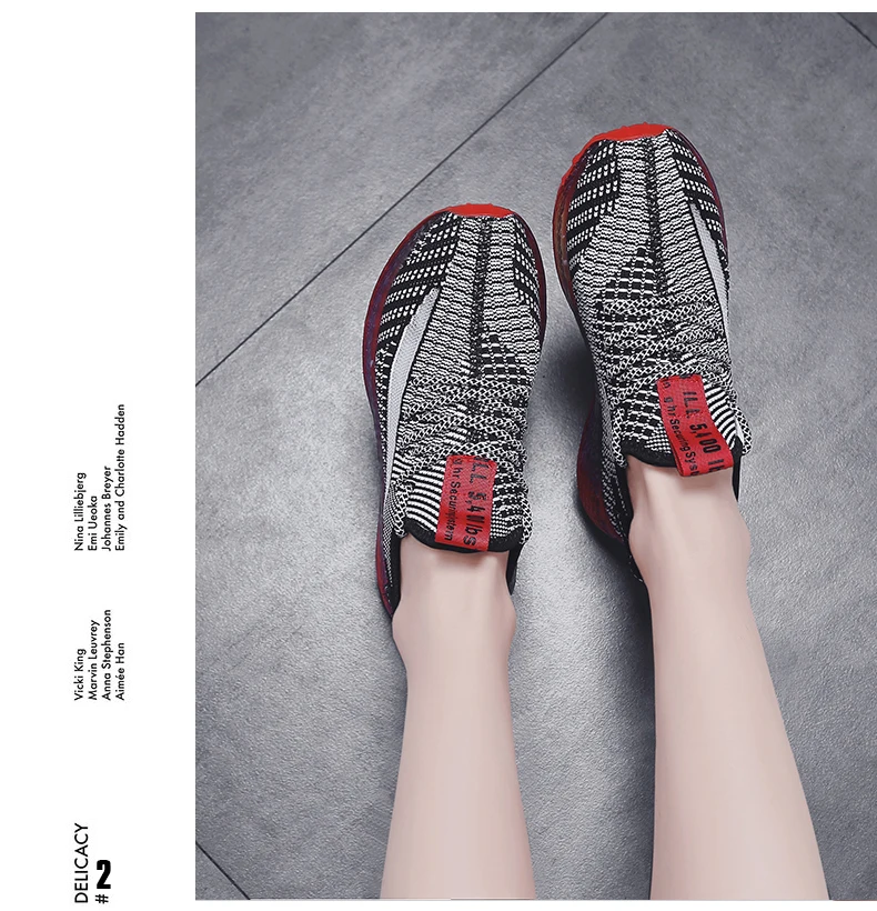 Лидер продаж, женская обувь на плоской подошве, тренд Flyknit, Брендовые женские кроссовки, обувь для бега, zapatillas mujer, 2019, женская спортивная