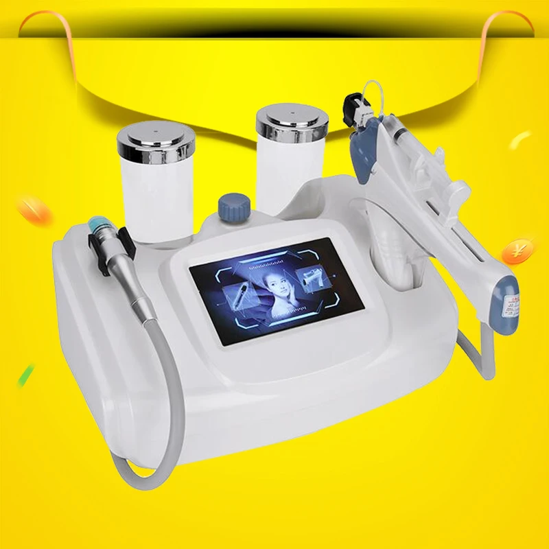 

2 In 1 Hydrafacial Machine RF Needle Mesotherapy For Skin Care Water Jet Peel Facial Meso Gun