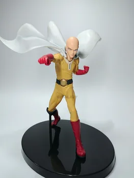 

One Punch Figure Saitama Sensei One Punch Man Figure One-Punch Man Genos 240MM PVC Kids Toys Juguetes Model Doll Toy Gift