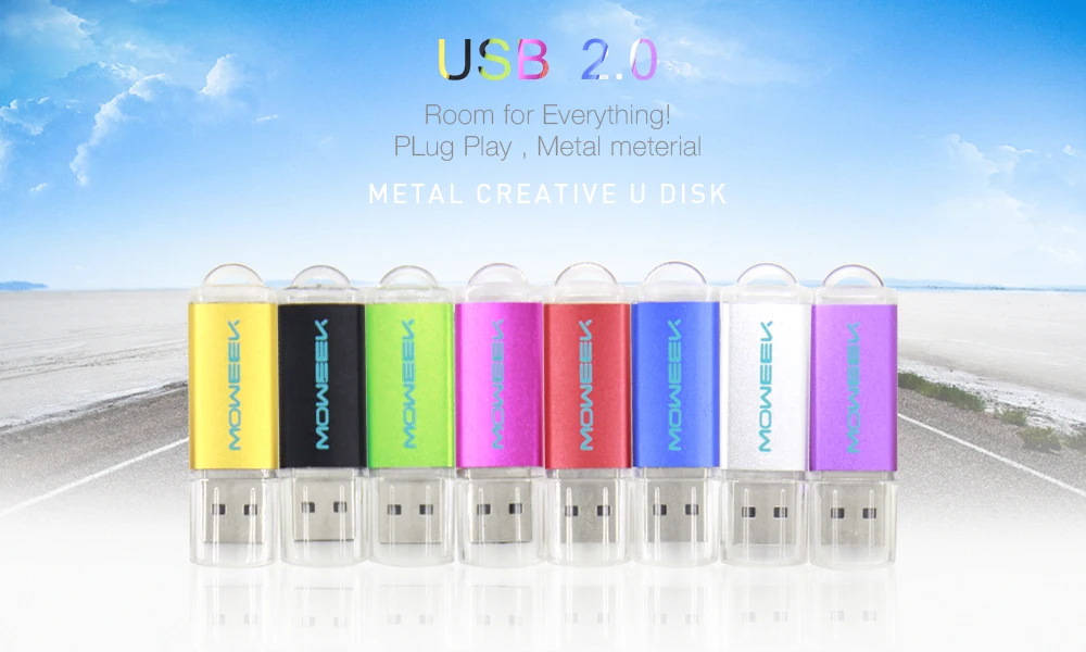 Moweek,, мини USB флеш-накопитель, реальная емкость, 4g, 8g, 16g, 32g, 64g, usb2.0, флеш-накопитель, маленькая usb карта памяти, металлический u-диск для подарка