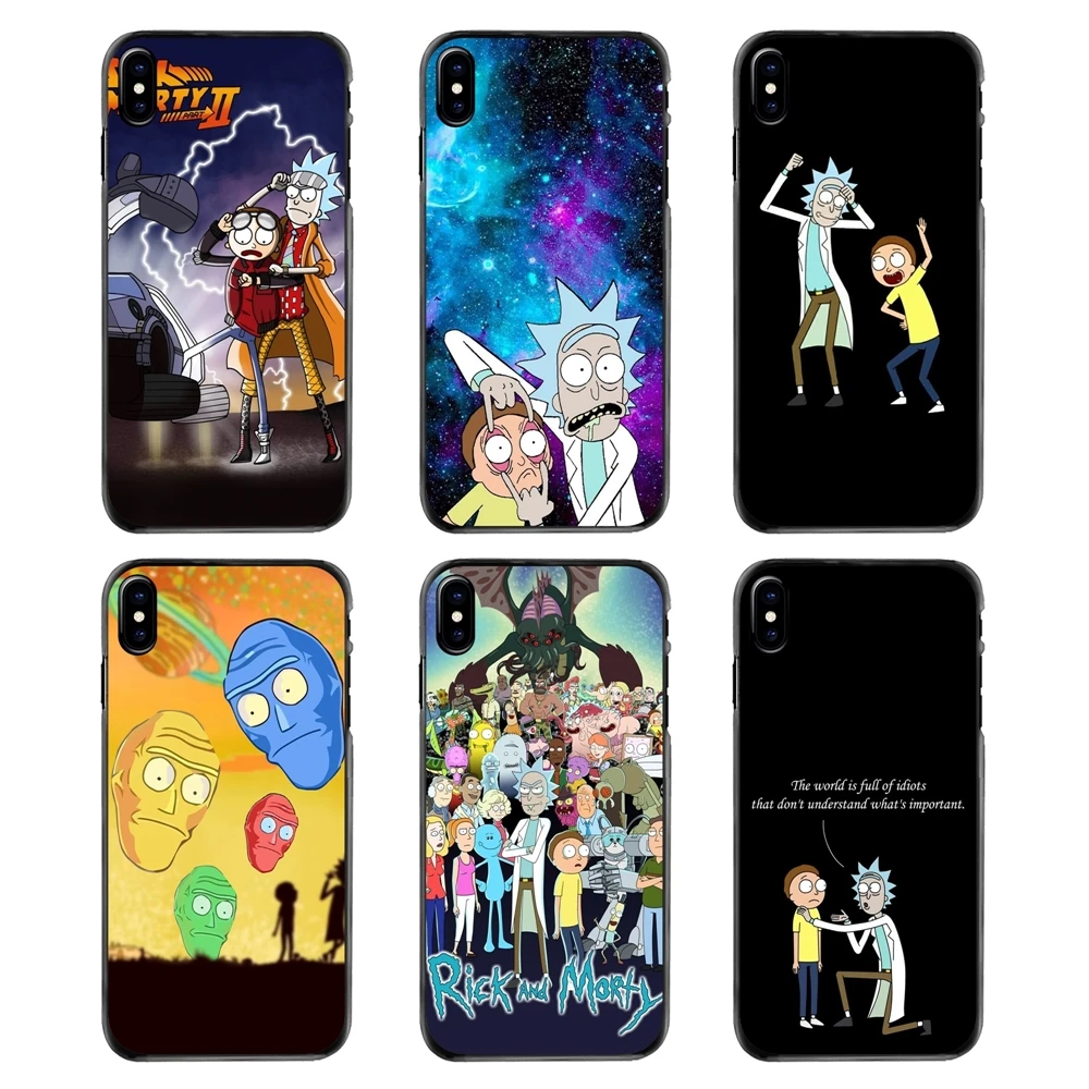 Accessories Phone Shell Cover Funny Rick and Morty For Samsung Galaxy A3 A5 A7 A8 J1 J2 J3 J5 J7 Prime 2015 2016 2017 |