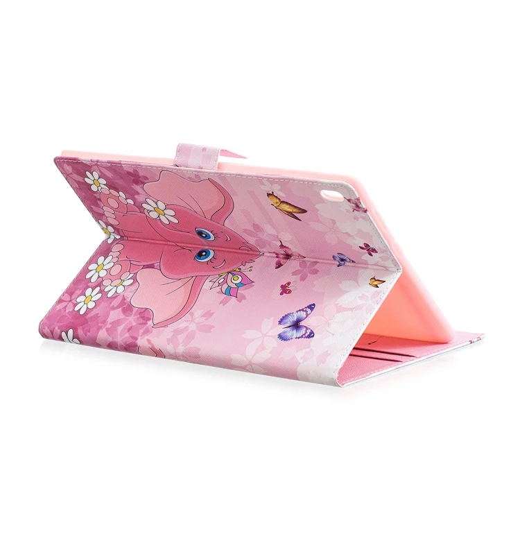 Модный мультяшный чехол для lenovo TAB 4 10/TAB 4 Plus 10 Funda чехлы из искусственной кожи с подставкой