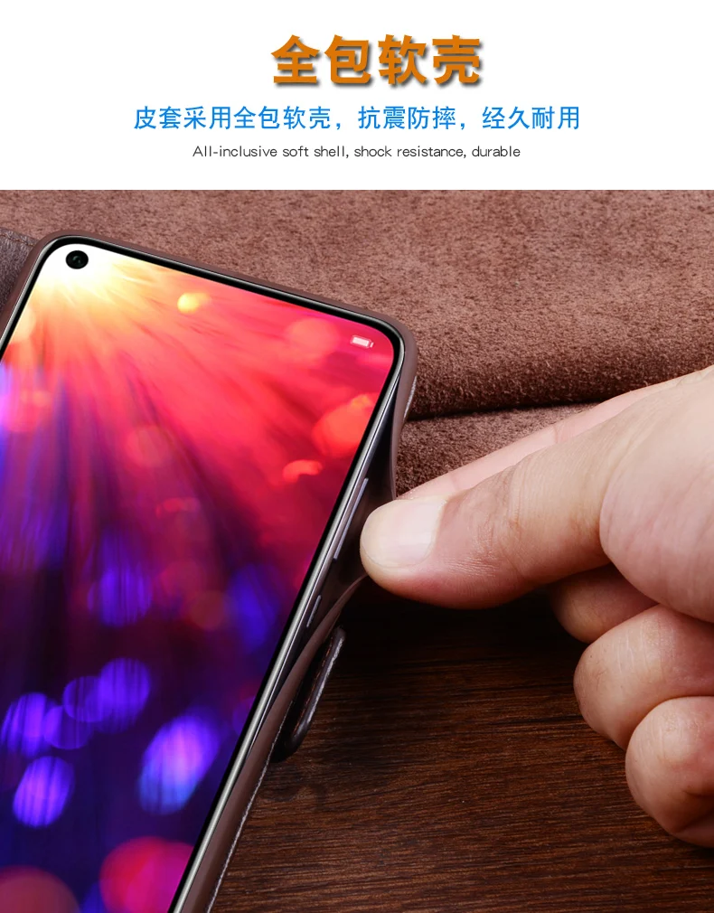 Honor V20 чехол Мода бумажник чехол для huawei Honor V20 Бизнес флип чехол телефона сумка с магнитом для huawei Honor V20 бесплатный подарок