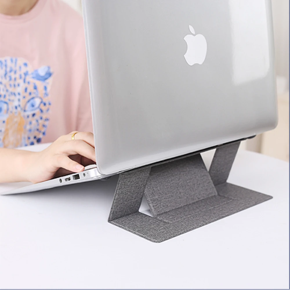  Universal Folding notebook Stand for MacBook air pro all Laptop Computer Stand Adjustable Bracket P