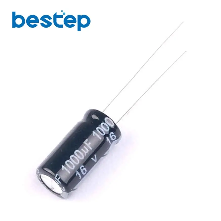 

200PCS 1000uF 16V Radial Electrolytic Capacitor 8x16mm