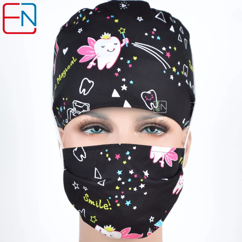 Najtaniej Fabryka sprzedaży bezpośrednio duża wyprzedaż peelingi medyczne w różne wzory, czapki chirurgiczne 3 rozmiary peeling czapki Mei ya shizhe