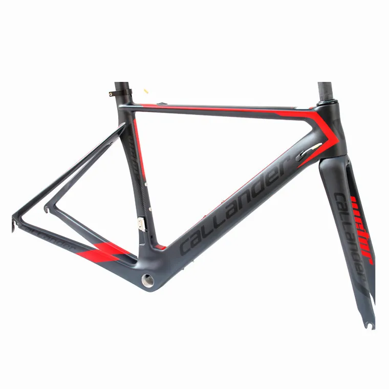

Germany CALLANDER Brand Bicycle Composite Carbon Fiber frame Carbon fork Frame Set 700C Road Bike Frame Size 48 50m