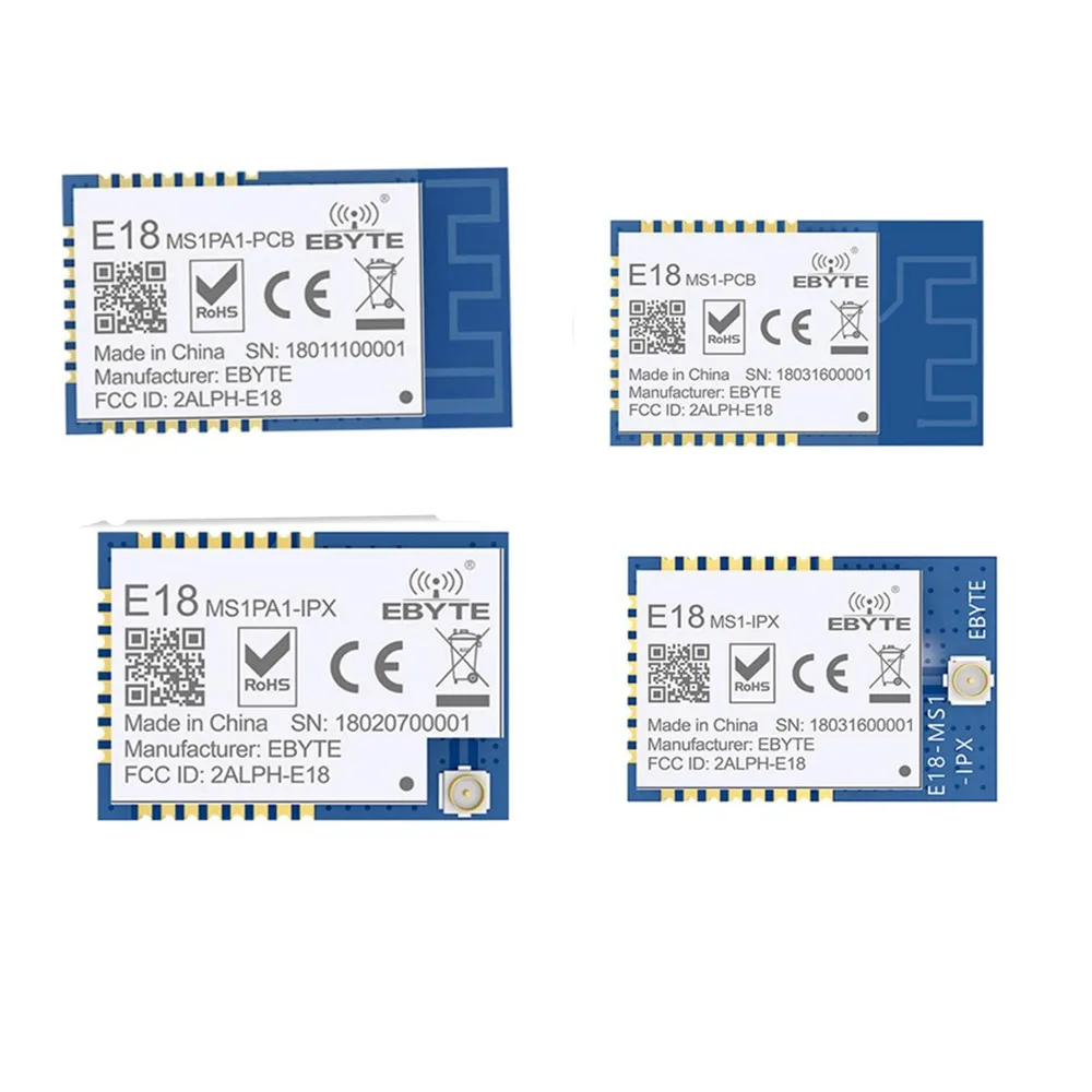 

CC2530 +CC2592 CC2530F256+PA(CC2592) WIRELESS module 2.4G zigbee PEX/IPX 20dBm /0.8km IO/0.2KM 4DB