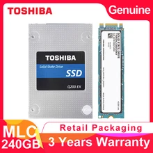 TOSHIBA Q200 EX 2," 7 мм SATAIII высокоскоростной SSD 240 Гб MLC M.2 2280 NGFF Внутренний твердотельный диск Жесткий диск для ноутбуков