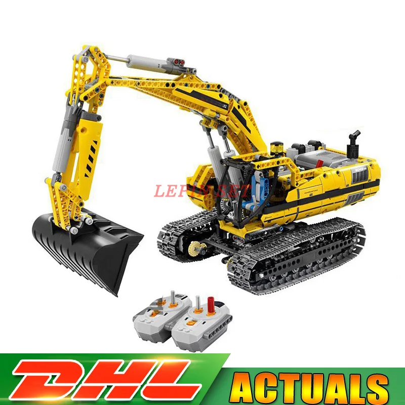 

LEPIN 20007 1123pcs Technic Series Excavator Model Building Kit Blocks Brick Compatible LegoINGLY Educational Toy Gift 8043