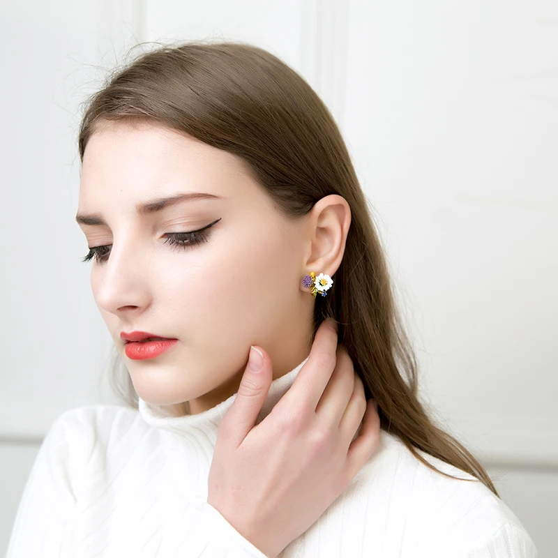 Discount Price Unicorn Blue Gem Luxury Enamel Glaze white HorseOpening Ring Adjustable Women Ring Jewelry Fashion Jewelry