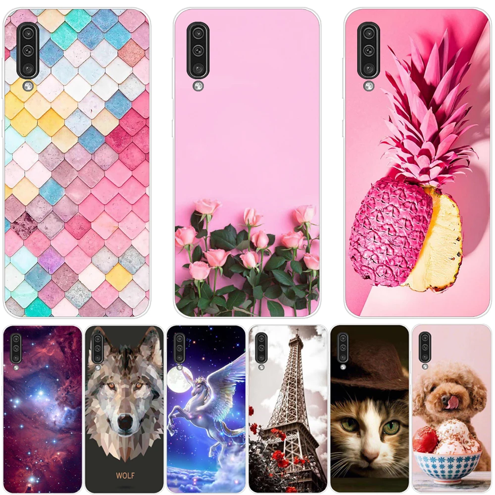 Back Cover for Samsung Galaxy A30 A50 Case Silicone For