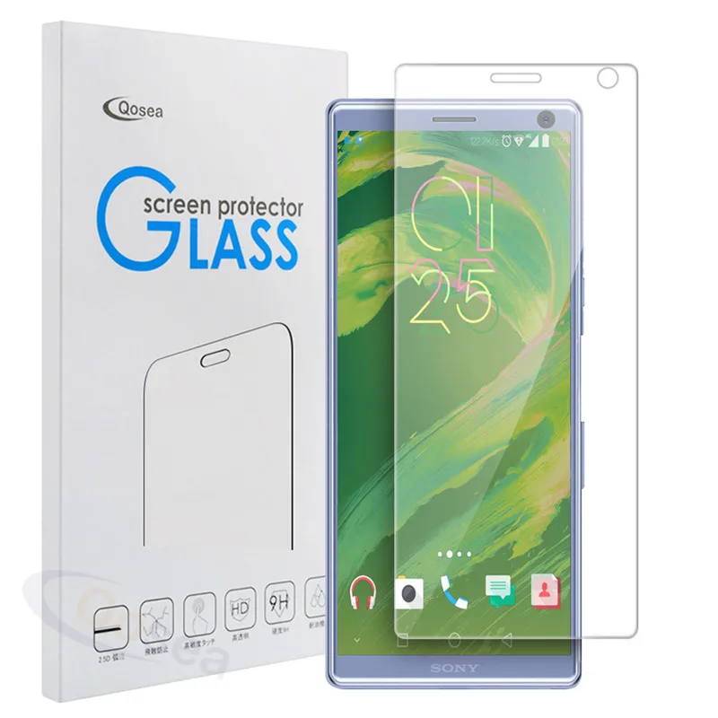 Qosea для sony Xperia XA3 ультра Экран протектор Ясно Взрывозащищенный пленка XZ3 XZ2