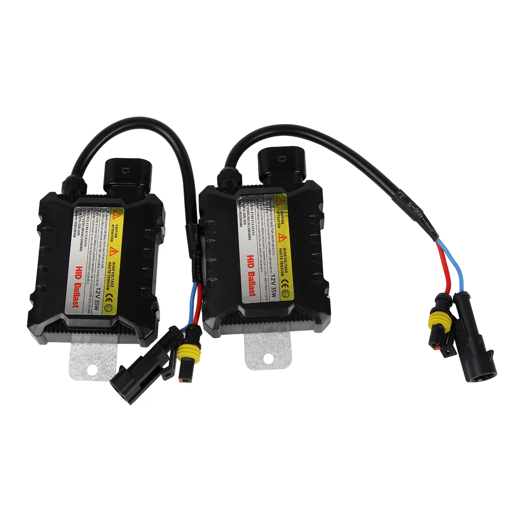 Buy 1 Pair H1 H3 H4 H7 H11 DC 12V HID Ballast 35W HID Replacement Car styling