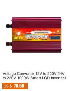 Домашний инвертор автомобиля 12 V до 220 V 2500 W коррекция волны East Star Мощность конвертер