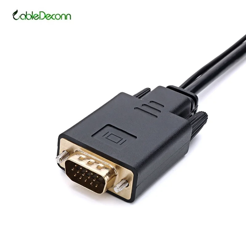Кабель VGA DB15 pin к DVI 24 + 1 D male USB A LCD кабель для монитора адаптер конвертер 2 м|dvi 24|dvi to