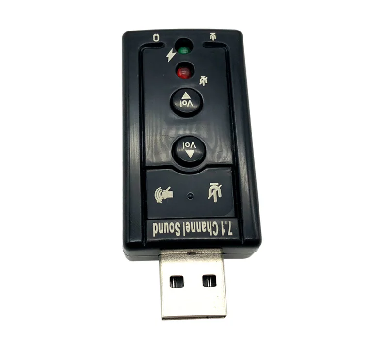 HOT Sale USB Sound Card 7.1 Channel Audio Interface (7)