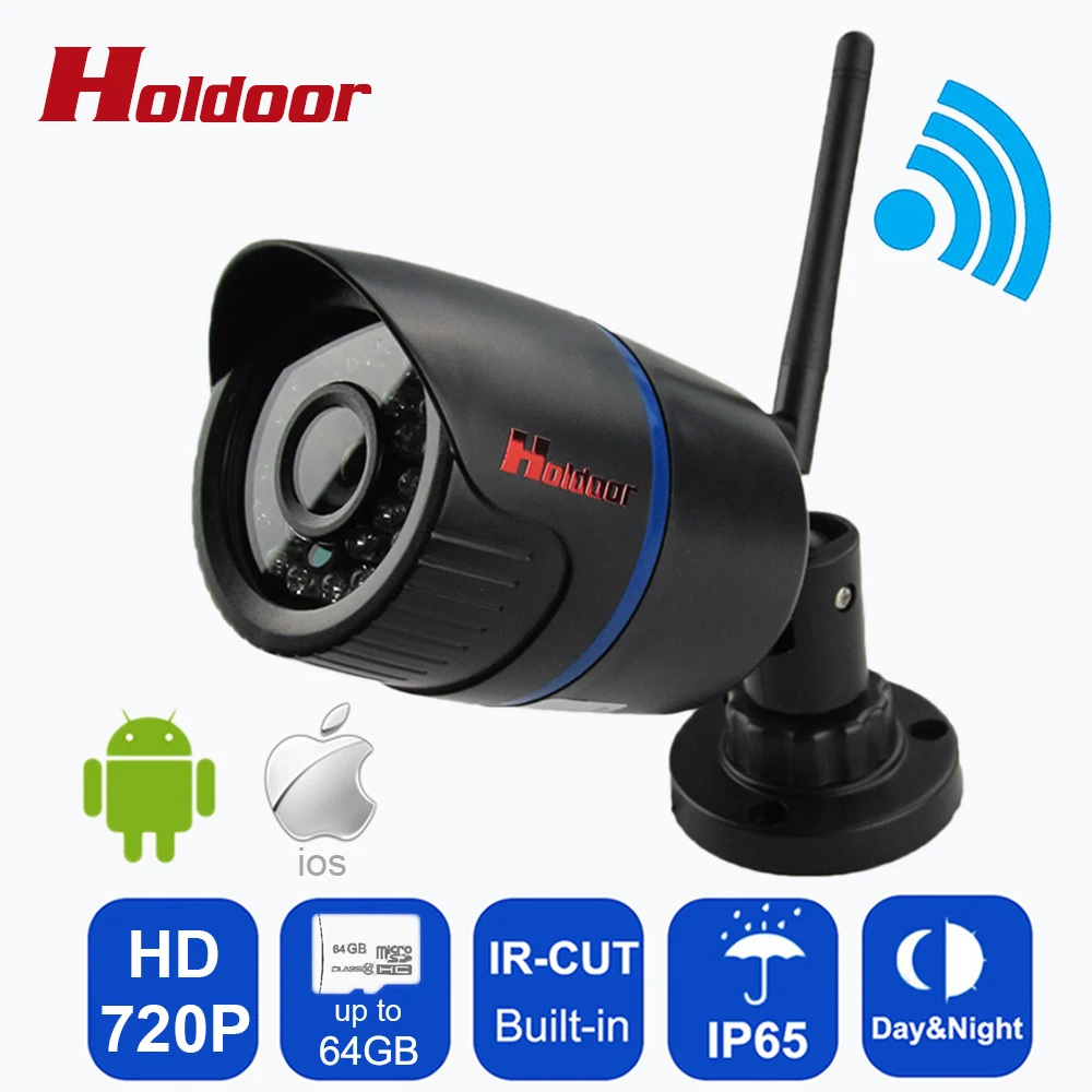 

Waterproof IP65 Night Vision Mini HD 720P IP Camera Wireless Wifi Bullet Security Camara Onvif P2P Home CCTV Video LED Outdoor