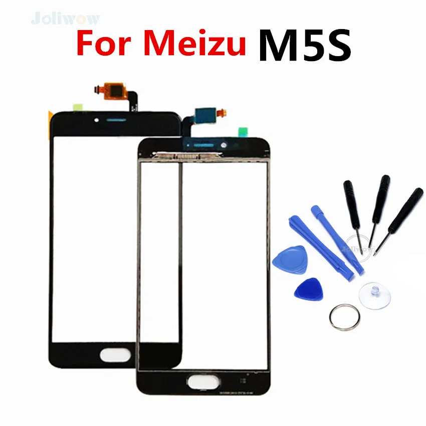 Сенсорный экран 5 2 дюйма для Meizu M5S сенсорная панель Meilan 5S передняя внешняя линза
