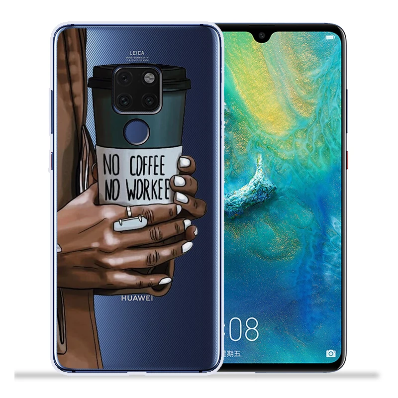 Модный чехол для телефона на высоком каблуке для девушек и женщин huawei mate 20 Lite Pro mate 9 10 Lite Pro Nova 2 Plus Nova3 Nova3i задняя крышка Etui - Цвет: 15