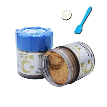

New Thermal Paste Grease Compound gold Silicone cooling CPU Graphics Card RAM Chip Heatsink Cooling Radiator Cooler Conductive