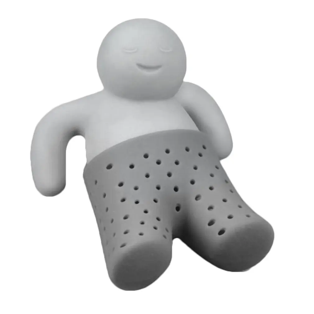 

Creative Silicone Tea Infuser Bath Bubble Lovely Little Character Tea Strainer Reusable Tea Leak Filter Cute Lazy Tea Artifact