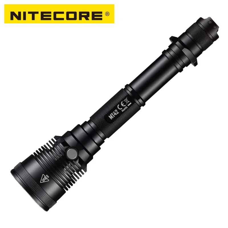 2018 New NITECORE MT42 Long Rang Flashlight CREE XHP35 HD LED max 1800 lumen beam distance