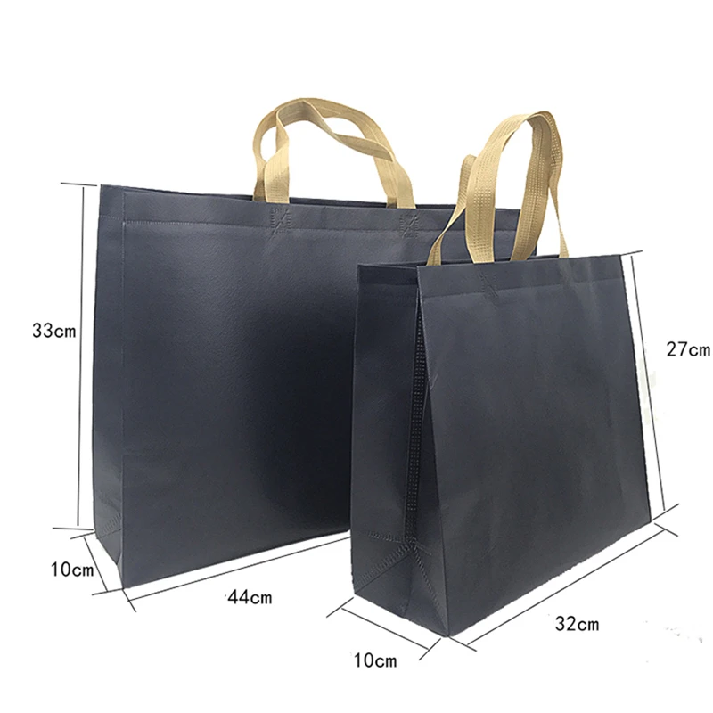 

100PCS Wholesale Custom Personalized Promotional Reusable Cloth Shopping Bags With Logo On line Free Shipping .