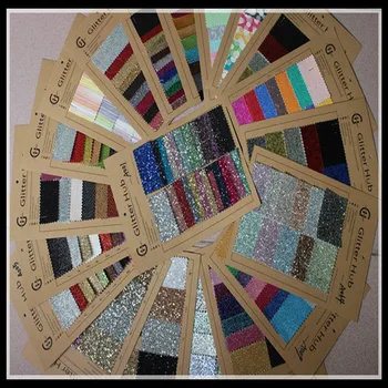

Sparkle Hexagon Glitter Powder Fabric Glitter Wallpaper Sample Color Sheet