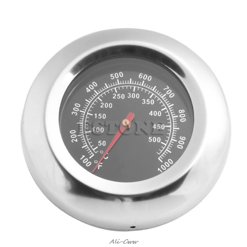 

50~500 Celsius Display Thermometer Roast Barbecue BBQ Pit Smoker Grill Temp Gauge