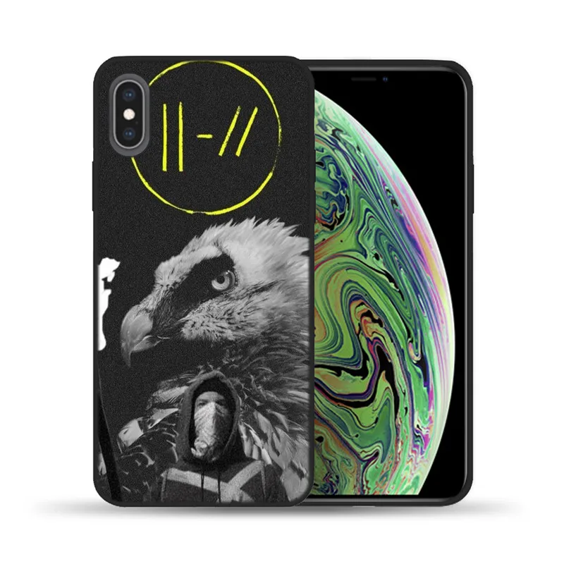 Hyr чехол Twenty One Pilots 21 Pilots Мягкий ТПУ Черный силиконовый чехол для iPhone 11 Pro Max 8 7 6 6S Plus X 5 5S SE XS XR XS MAX - Цвет: 12