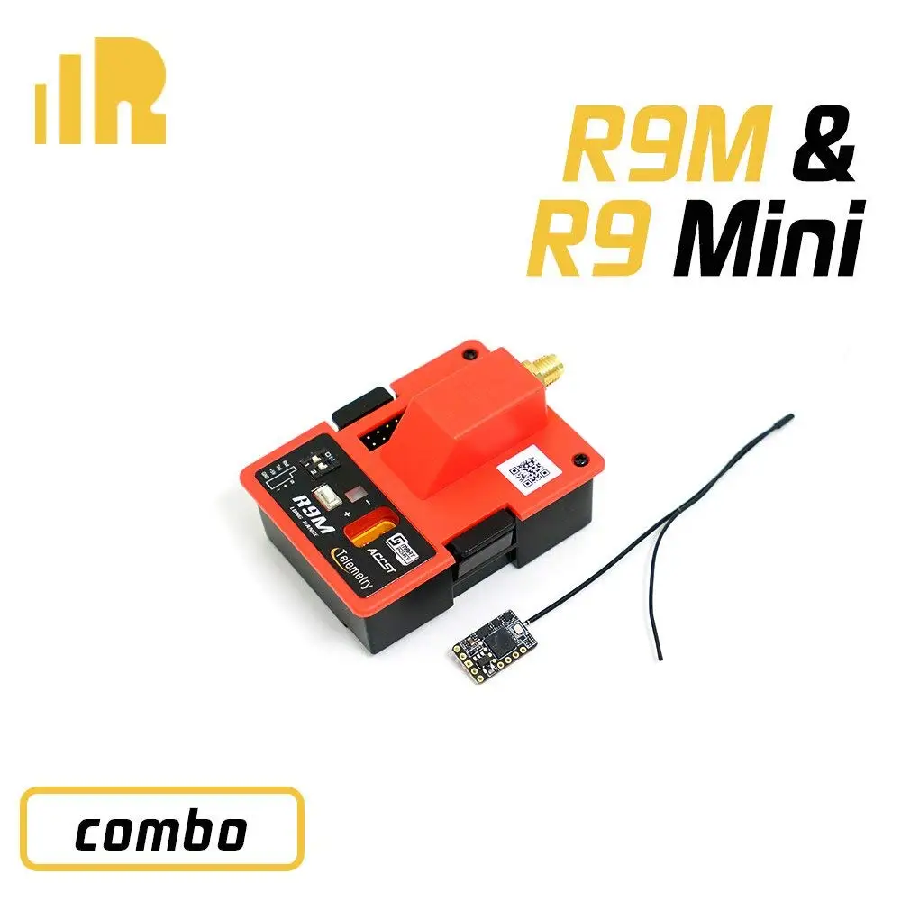 

Original Frsky R9M Long Range Extender Module with Frsky R9 mini receiver module system for RC Helicopter RC Models Multicopter