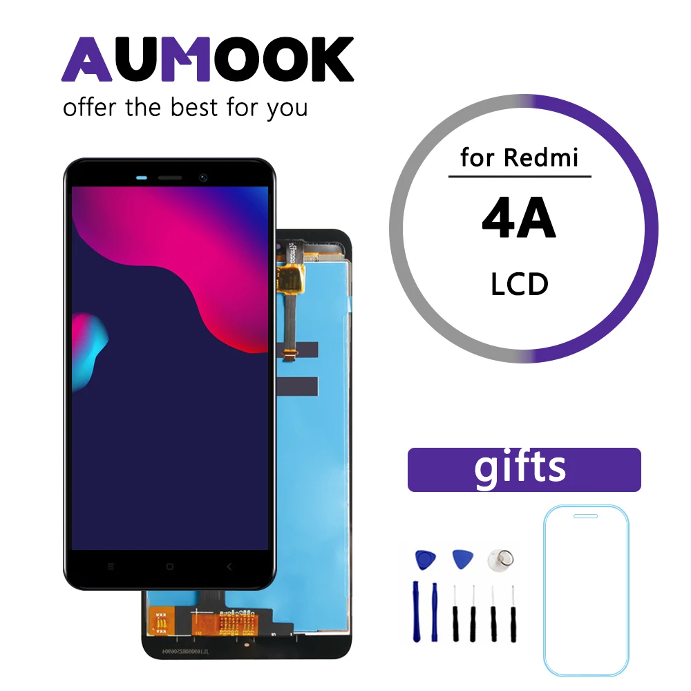 Сменный сенсорный ЖК экран 5 0 дюйма класса ААА для Xiaomi Redmi 4A|Экраны мобильных