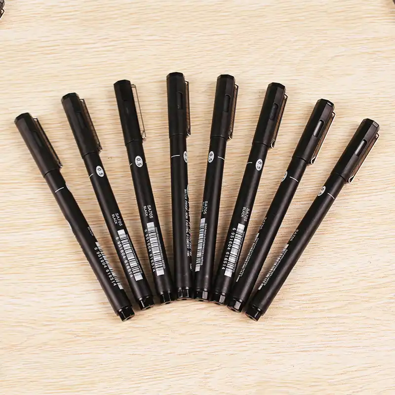 8 Pcs Extra Fine Line Drawing Pens For Drawing Sketch Manga Kids Drawing Gifts Art Supplies Stationery School Supplies Fb984