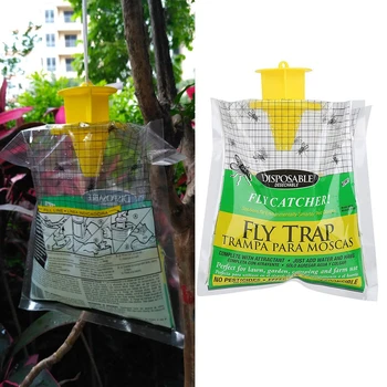 

Hanging Bait Bag Fly Catcher Killer Flies Flytrap Trap Garden Home Yard Supplies Fly trap Pest Control